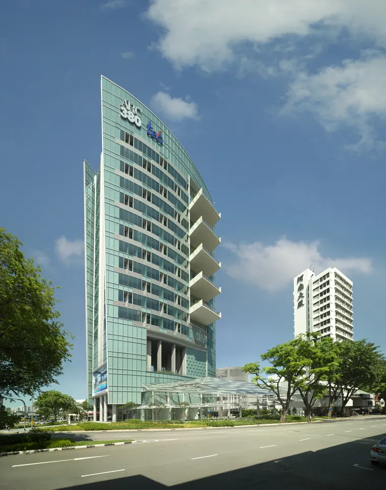 ARC 380 facade viewed from Bendemeer Road